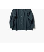 【エイトン/ATON】のSHRINK COTTON LAWN ワイドシャツ - UNISEX DARK GREEN|ID: prp329100004631156 ipo3291000000033318877