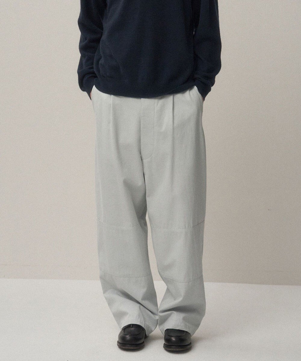 【エイトン/ATON】のHARD WASHED COTTON M-47 パンツ - UNISEX インテリア・キッズ・メンズ・レディースファッション・服の通販 founy(ファニー) 　ファッション　Fashion　レディースファッション　Fashion for Women　パンツ　Pants & Trousers　ユニセックス　Unisex, Genderless　カーゴパンツ　Cargo Pants, Utility Pants　ジャケット　Jacket, Outerwear　ツイル　Twist, Twisted Detail　フランス　France, French　SAX|ID: prp329100004631157 ipo3291000000033318881