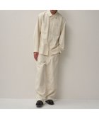 【エイトン/ATON】のHARD WASHED COTTON シャツジャケット - UNISEX 人気、トレンドファッション・服の通販 founy(ファニー) ファッション Fashion レディースファッション Fashion for Women アウター Coat / Outerwear Collection レディースジャケット・軽アウター Jackets ユニセックス Unisex, Genderless ジャケット Jacket, Outerwear ダブル Double, Double-Breasted ツイル Twist, Twisted Detail ドット Polka Dot, Dot Pattern フロント Front, Front Design リラックス Relax, Relaxed Fit A/W・秋冬 Autumn/Winter thumbnail OFF WHITE|ID: prp329100004631163 ipo3291000000033318933