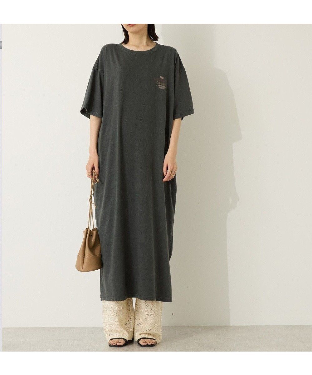 【アメリカンホリック/AMERICAN HOLIC】の【選べる丈】ツアーロゴ加工Tワンピース 人気、トレンドファッション・服の通販 founy(ファニー) 　ファッション　Fashion　レディースファッション　Fashion for Women　ワンピース　Dresses　シンプル　Simple, Minimal　プリント　Print, Printed Pattern　ポケット　Pocket, Pocket Detail　ヴィンテージ　Vintage Style　夏　Summer　春　Spring　S/S・春夏　SS, Spring/Summer, Warm Season　 other-1|ID: prp329100004631177 ipo3291000000033319037