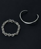 【ウィゴー/WEGO】の【ユニセックス着用ITEM】M2Pステンレスバングルブレス 柄2|ID: prp329100004631308 ipo3291000000034656804