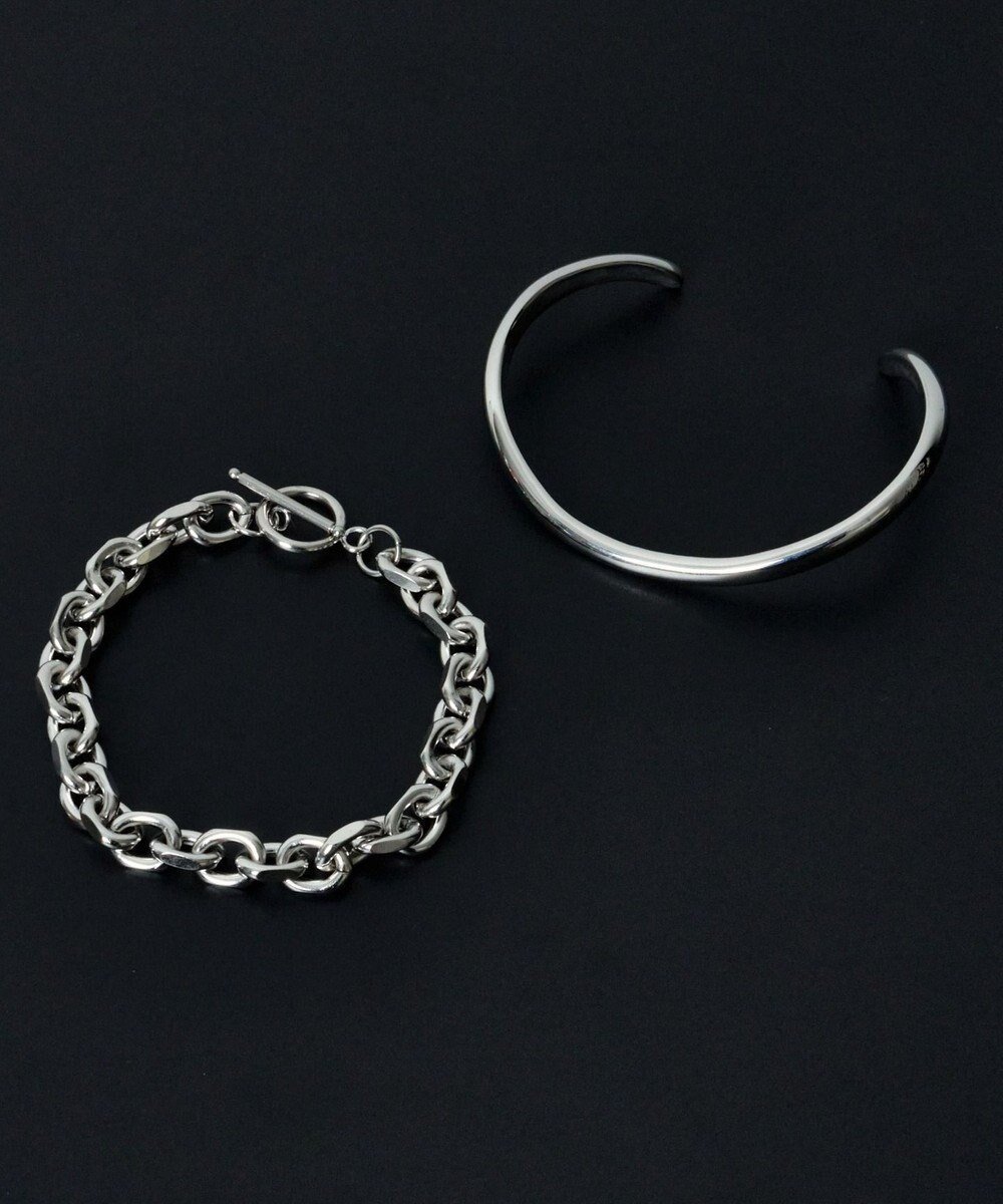 【ウィゴー/WEGO】の【ユニセックス着用ITEM】M2Pステンレスバングルブレス インテリア・キッズ・メンズ・レディースファッション・服の通販 founy(ファニー) 　ファッション　Fashion　レディースファッション　Fashion for Women　ジュエリー　Jewelry　チェーン＆カフブレスレット　Cuff & Chain Bracelets　バングル・カフブレスレット　Bangles & Cuff Bracelets　アクセサリー　Fashion Accessories　シンプル　Simple, Minimal　スマホ　Smartphone, Mobile Device　バングル　Bangle, Bracelet　ブレスレット　Bracelet, Wristband　柄2|ID: prp329100004631308 ipo3291000000034656804