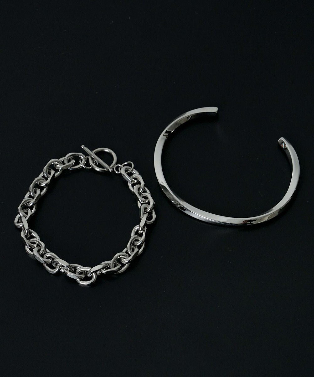 【ウィゴー/WEGO】の【ユニセックス着用ITEM】M2Pステンレスバングルブレス インテリア・キッズ・メンズ・レディースファッション・服の通販 founy(ファニー) 　ファッション　Fashion　レディースファッション　Fashion for Women　ジュエリー　Jewelry　チェーン＆カフブレスレット　Cuff & Chain Bracelets　バングル・カフブレスレット　Bangles & Cuff Bracelets　アクセサリー　Fashion Accessories　シンプル　Simple, Minimal　スマホ　Smartphone, Mobile Device　バングル　Bangle, Bracelet　ブレスレット　Bracelet, Wristband　柄3|ID: prp329100004631308 ipo3291000000034656805