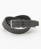 【ジョゼフ オム/JOSEPH HOMME / MEN】の【イタリア素材使用/日本製】レザーメッシュストレッチ ベルト グレー系|ID: prp329100004631724 ipo3291000000033511431