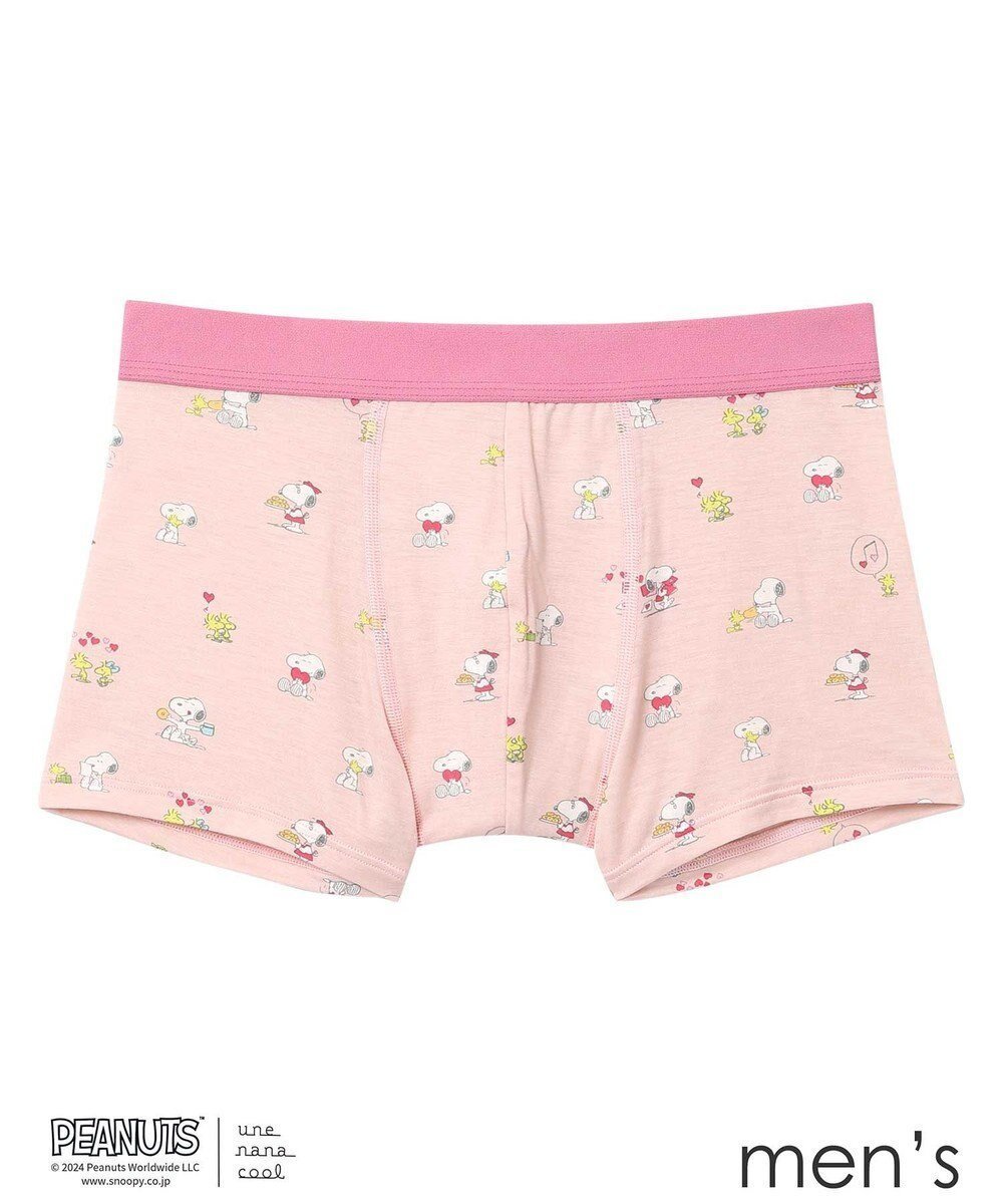 【ウンナナクール/une nana cool / MEN】の【スヌーピー】PEANUTS × une nana cool メンズボクサーパンツ SNOOPY インテリア・キッズ・メンズ・レディースファッション・服の通販 founy(ファニー) 　ファッション　Fashion　メンズファッション　Fashion for Men　ボトムス　Bottoms　アンダー　Underwear Essentials　フィット　Fit, Slim Fit　PI|ID: prp329100004631727 ipo3291000000033616732