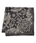 【23区/NIJYUSANKU】の【先行予約】manipuri ペイズリーモチーフ バンダナ シルク スカーフ ブラック系|ID: prp329100004631805 ipo3291000000033332702