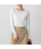 【23区/NIJYUSANKU】の【滝沢眞規子さん着用/洗える】シアーレイヤード カットソー ホワイト系|ID: prp329100004631823 ipo3291000000033332807