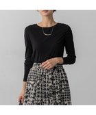 【23区/NIJYUSANKU】の【滝沢眞規子さん着用/洗える】シアーレイヤード カットソー ブラック系|ID: prp329100004631823 ipo3291000000033952260