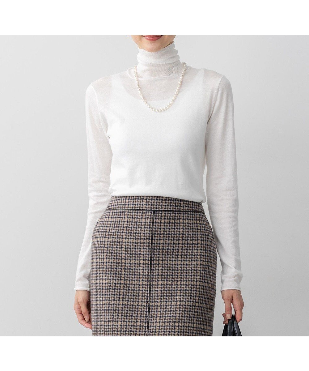 【23区/NIJYUSANKU】の【CLASSY.掲載/洗える】スムージーコットン タートルネック ニット インテリア・キッズ・メンズ・レディースファッション・服の通販 founy(ファニー) 雑誌掲載アイテム Magazine Picks & Fashion Features ファッション雑誌 Fashion Magazines クラッシィ CLASSY. ファッション Fashion レディースファッション Fashion for Women トップス・カットソー Cut & Sew Tops ニット Knit Tops & Sweaters タートルネック・ハイネックトップス Turtlenecks & High-Neck Tops インド Indian Textile インナー Innerwear オーガニック Organic Cotton 洗える Machine Washable 12月号 December Issue シアー Sheer, See-Through ジャケット Jacket, Outerwear ストレッチ Stretch, Stretchy Fabric セーター Sweater, Knitwear 雑誌 Magazine, Fashion Magazine タートルネック Turtleneck, High Neck トレンド Trend, Trending Now なめらか Smooth, Silky Texture A/W・秋冬 Autumn/Winter 冬 Winter / This Winter おすすめ Recommended / Our Picks エレガント 上品 Elegant 2025年 2025 2025-2026秋冬・A/W Autumn/Winter 2025–26 AW25–26 ホワイト系|ID: prp329100004631843 ipo3291000000033332930