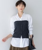 【23区/NIJYUSANKU】の【洗える】ラクーンブレンド ファー ビスチェ グレー系|ID: prp329100004631869 ipo3291000000033333070