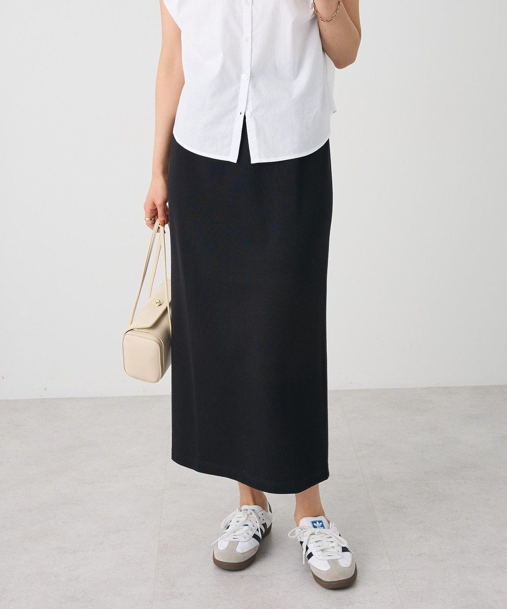 【クラフトスタンダードブティック/CRAFT STANDARD BOUTIQUE】のリブロングスカート インテリア・キッズ・メンズ・レディースファッション・服の通販 founy(ファニー) 　ファッション　Fashion　レディースファッション　Fashion for Women　スカート　Skirts　ロングスカート　Long Skirts / Maxi & Midi Skirts　春　Spring　カットソー　Cut and Sewn Top　今季　This Season, Current Season　シンプル　Simple, Minimal　ジャケット　Jacket, Outerwear　スリット　Slit, Slit Detail　定番　Standard, Basic Item　バランス　Balance, Style Balance　ポケット　Pocket, Pocket Detail　A/W・秋冬　Autumn/Winter　S/S・春夏　SS, Spring/Summer, Warm Season　おすすめ　Recommended / Our Picks　夏　Summer　ビジネス 仕事 通勤　Business / Work / Commuting　Black|ID: prp329100004631871 ipo3291000000035423844