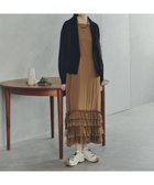 【イェッカ ヴェッカ/YECCA VECCA】のラッフルキャミワンピース Camel|ID: prp329100004631890 ipo3291000000033333212
