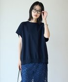 【アンフィーロ 自由区/UNFILO】のライトウェイト スリーブレス スウェット 人気、トレンドファッション・服の通販 founy(ファニー) ファッション Fashion レディースファッション Fashion for Women トップス・カットソー Cut & Sew Tops レディースパーカー・カジュアルフーディー Casual Hoodies & Sweatshirts スウェット・クルーネックトップス Sweatshirts & Crewnecks / Relaxed Fit Sweat Tops 春 Spring カットオフ Cut-Off Design カットソー Cut and Sewn Top 吸水 Absorbent, Quick-Dry スウェット / スエット Sweatshirt, Sweatwear ストレッチ Stretch, Stretchy Fabric スリーブ Sleeve, Long Sleeve / Short Sleeve タンブラー Tumbler, Travel Mug ループ Loop, Loop Knit S/S・春夏 SS, Spring/Summer, Warm Season 夏 Summer thumbnail ネイビー|ID: prp329100004631896 ipo3291000000033436141
