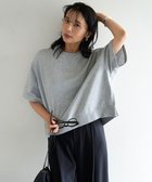 【アンフィーロ 自由区/UNFILO】のライトウェイト サイドZIPスウェット 人気、トレンドファッション・服の通販 founy(ファニー) ファッション Fashion レディースファッション Fashion for Women トップス・カットソー Cut & Sew Tops レディースパーカー・カジュアルフーディー Casual Hoodies & Sweatshirts スウェット・クルーネックトップス Sweatshirts & Crewnecks / Relaxed Fit Sweat Tops 春 Spring クロップド Cropped, Short Length 吸水 Absorbent, Quick-Dry サイドジップ Side Zip, Side Zipper スウェット / スエット Sweatshirt, Sweatwear ストレッチ Stretch, Stretchy Fabric タンブラー Tumbler, Travel Mug トレンド Trend, Trending Now ループ Loop, Loop Knit S/S・春夏 SS, Spring/Summer, Warm Season 夏 Summer thumbnail トップグレー|ID: prp329100004631899 ipo3291000000033333274