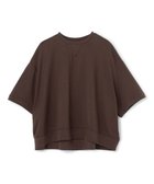 【アンフィーロ 自由区/UNFILO】のライトウェイト サイドZIPスウェット ブラウン|ID: prp329100004631899 ipo3291000000035574504