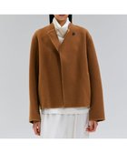 【ベイジ,/BEIGE,】のLEMOORE / ウールリバースタンドカラーショートコート Caramel|ID: prp329100004632002 ipo3291000000033333966