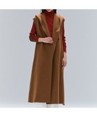 【ベイジ,/BEIGE,】のLEMOORE / ウールリバーフード付きロングジレ 人気、トレンドファッション・服の通販 founy(ファニー) ファッション Fashion レディースファッション Fashion for Women アウター Coat / Outerwear Collection トップス・カットソー Cut & Sew Tops ベスト&ジレ / 重ね着スタイル Vests & Gilets シェイプ Shape, Slim Fit ジャケット Jacket, Outerwear ベスト Vest, Waistcoat ロング Long, Long-Length 冬 Winter / This Winter A/W・秋冬 Autumn/Winter エレガント 上品 Elegant thumbnail Caramel|ID: prp329100004632018 ipo3291000000033334062