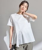 【エニー/ANY】のコンビネーションイレヘムカットソー 人気、トレンドファッション・服の通販 founy(ファニー) ファッション Fashion レディースファッション Fashion for Women トップス・カットソー Cut & Sew Tops シャツ・ブラウス・オフィスカジュアル Elegant Blouses & Button-Ups ロングTシャツ・Tシャツ Longline T-Shirts & Tees カットソー・ベーシックTシャツ Cut-and-Sewn Tops / Stretch Tees & Basics アシンメトリー Asymmetrical Style 春 Spring カットソー Cut and Sewn Top コンビ Combo, Combination Style ストレート Straight, Straight Cut チュニック Tunic, Long Top バランス Balance, Style Balance パターン Pattern, Design Print リラックス Relax, Relaxed Fit S/S・春夏 SS, Spring/Summer, Warm Season 夏 Summer thumbnail オフホワイト|ID: prp329100004632022 ipo3291000000033334083