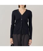 【アイシービー/iCB】の【洗える】 エクストラファインメリノリブ Vネックカーディガン ネイビーラメ系|ID: prp329100004632041 ipo3291000000034339129