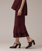 【グレース コンチネンタル/GRACE CONTINENTAL】のティアードニットスカート 人気、トレンドファッション・服の通販 founy(ファニー) ファッション Fashion レディースファッション Fashion for Women スカート Skirts セットアップ Set-Up, Coordinated Outfit ティアード Tiered, Tiered Style フリル Frill, Ruffle マーメイド Mermaid, Fishtail Silhouette ミラノリブ Milano Rib, Milano Stitch A/W・秋冬 Autumn/Winter おすすめ Recommended / Our Picks 夏 Summer エレガント 上品 Elegant thumbnail ボルドー|ID: prp329100004632051 ipo3291000000033334276