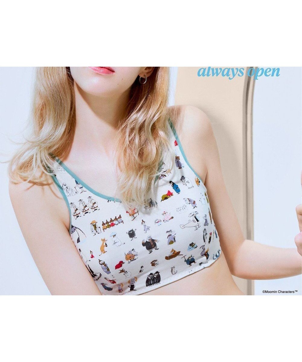 【ウンナナクール/une nana cool】の【ムーミン】 MOOMIN * une nana cool ナイトアップブラ 人気、トレンドファッション・服の通販 founy(ファニー) 　ファッション　Fashion　レディースファッション　Fashion for Women　アンダー　Underwear Essentials　コラボ　Collaboration, Collab　ブラジャー　Bra, Lingerie　ボーダー　Border, Stripe　お家時間・ステイホーム　Stay Home / At Home　 other-1|ID: prp329100004632106 ipo3291000000033334575