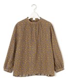 【ジェイプレスヨークストリート/J.PRESS YORK STREET】の【WOMEN】フラワープリント プリーツブラウス ライトグレー系5|ID: prp329100004632117 ipo3291000000035890268