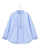 【ジェイプレスヨークストリート/J.PRESS YORK STREET】の【WOMEN】コットンタイプライターストライプ ブラウス 人気、トレンドファッション・服の通販 founy(ファニー) ファッション Fashion レディースファッション Fashion for Women トップス・カットソー Cut & Sew Tops シャツ・ブラウス・オフィスカジュアル Elegant Blouses & Button-Ups カーゴパンツ Cargo Pants, Utility Pants クラシカル Classical, Vintage-Inspired スラックス Slacks, Dress Pants ダウン Down, Puffer チェック Check, Plaid, Tartan デニム Denim, Jeans Material ドレス Dress, One-Piece ドレープ Drape, Draping Fabric 定番 Standard, Basic Item なめらか Smooth, Silky Texture バランス Balance, Style Balance フロント Front, Front Design モダン Modern, Contemporary ヨーク Yoke, Yoke Design リラックス Relax, Relaxed Fit A/W・秋冬 Autumn/Winter エレガント 上品 Elegant thumbnail サックスブルー系1|ID: prp329100004632122 ipo3291000000033334674