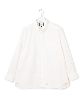 【ジェイプレスヨークストリート/J.PRESS YORK STREET】の【UNISEX】タイプライター ボタンダウンシャツ 人気、トレンドファッション・服の通販 founy(ファニー) ファッション Fashion レディースファッション Fashion for Women トップス・カットソー Cut & Sew Tops シャツ・ブラウス・オフィスカジュアル Elegant Blouses & Button-Ups 新作・新入荷 New Arrivals / New In ユニセックス Unisex, Genderless おすすめ Recommended / Our Picks なめらか Smooth, Silky Texture インナー Innerwear ストライプ Stripe, Striped Pattern タイプライター Typewriter Fabric, Crisp Cotton パッチ Patch, Appliqué フラップ Flap, Flap Pocket フロント Front, Front Design ベーシック Basic, Essential 定番 Standard, Basic Item A/W・秋冬 Autumn/Winter |ID:prp329100004632130