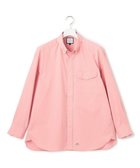 【ジェイプレスヨークストリート/J.PRESS YORK STREET】の【UNISEX】タイプライター ボタンダウンシャツ 人気、トレンドファッション・服の通販 founy(ファニー) ファッション Fashion レディースファッション Fashion for Women トップス・カットソー Cut & Sew Tops シャツ・ブラウス・オフィスカジュアル Elegant Blouses & Button-Ups ユニセックス Unisex, Genderless おすすめ Recommended / Our Picks なめらか Smooth, Silky Texture インナー Innerwear ストライプ Stripe, Striped Pattern タイプライター Typewriter Fabric, Crisp Cotton パッチ Patch, Appliqué フラップ Flap, Flap Pocket フロント Front, Front Design ベーシック Basic, Essential 定番 Standard, Basic Item A/W・秋冬 Autumn/Winter thumbnail ピンク系|ID: prp329100004632130 ipo3291000000033334704