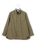 【ジェイプレスヨークストリート/J.PRESS YORK STREET】の【UNISEX】タイプライター ボタンダウンシャツ 人気、トレンドファッション・服の通販 founy(ファニー) ファッション Fashion レディースファッション Fashion for Women トップス・カットソー Cut & Sew Tops シャツ・ブラウス・オフィスカジュアル Elegant Blouses & Button-Ups ユニセックス Unisex, Genderless おすすめ Recommended / Our Picks なめらか Smooth, Silky Texture インナー Innerwear ストライプ Stripe, Striped Pattern タイプライター Typewriter Fabric, Crisp Cotton パッチ Patch, Appliqué フラップ Flap, Flap Pocket フロント Front, Front Design ベーシック Basic, Essential 定番 Standard, Basic Item A/W・秋冬 Autumn/Winter thumbnail カーキ系|ID: prp329100004632130 ipo3291000000033334706