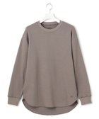 【ジェイプレスヨークストリート/J.PRESS YORK STREET】の【UNISEX】ハニカムワッフル Tシャツ 人気、トレンドファッション・服の通販 founy(ファニー) ファッション Fashion レディースファッション Fashion for Women トップス・カットソー Cut & Sew Tops シャツ・ブラウス・オフィスカジュアル Elegant Blouses & Button-Ups ロングTシャツ・Tシャツ Longline T-Shirts & Tees カットソー・ベーシックTシャツ Cut-and-Sewn Tops / Stretch Tees & Basics ユニセックス Unisex, Genderless インナー Innerwear カットソー Cut and Sewn Top バランス Balance, Style Balance ワッフル Waffle, Waffle Knit A/W・秋冬 Autumn/Winter thumbnail ライトグレー系|ID: prp329100004632137 ipo3291000000033334731