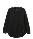 【ジェイプレスヨークストリート/J.PRESS YORK STREET】の【UNISEX】ハニカムワッフル Tシャツ 人気、トレンドファッション・服の通販 founy(ファニー) ファッション Fashion レディースファッション Fashion for Women トップス・カットソー Cut & Sew Tops シャツ・ブラウス・オフィスカジュアル Elegant Blouses & Button-Ups ロングTシャツ・Tシャツ Longline T-Shirts & Tees カットソー・ベーシックTシャツ Cut-and-Sewn Tops / Stretch Tees & Basics ユニセックス Unisex, Genderless インナー Innerwear カットソー Cut and Sewn Top バランス Balance, Style Balance ワッフル Waffle, Waffle Knit A/W・秋冬 Autumn/Winter thumbnail ブラック系|ID: prp329100004632137 ipo3291000000033334732