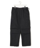 【ジェイプレスヨークストリート/J.PRESS YORK STREET】の【UNISEX】M-65 ワイドカーゴ パンツ ブラック系|ID: prp329100004632151 ipo3291000000033334803