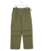 【ジェイプレスヨークストリート/J.PRESS YORK STREET】の【UNISEX】M-65 ワイドカーゴ パンツ カーキ系|ID: prp329100004632151 ipo3291000000033334806
