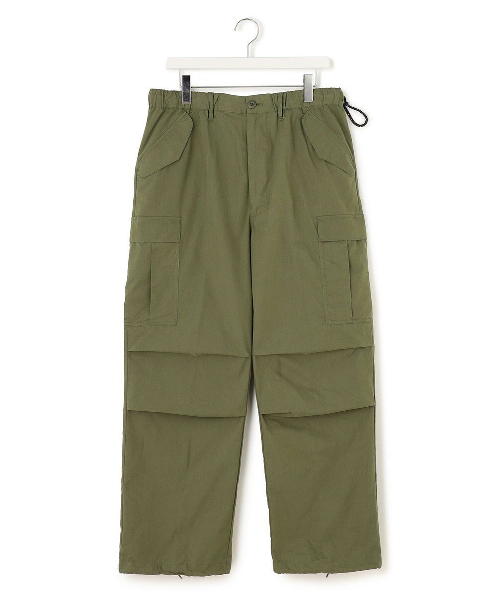 【ジェイプレスヨークストリート/J.PRESS YORK STREET】の【UNISEX】M-65 ワイドカーゴ パンツ インテリア・キッズ・メンズ・レディースファッション・服の通販 founy(ファニー) 　ファッション　Fashion　レディースファッション　Fashion for Women　パンツ　Pants & Trousers　カーゴパンツ　Cargo Pants, Utility Pants　スピンドル　Spindle, Drawcord　ピーチ　Peach, Soft Touch　フロント　Front, Front Design　ポケット　Pocket, Pocket Detail　ユニセックス　Unisex, Genderless　ワイド　Wide, Wide Fit　A/W・秋冬　Autumn/Winter　カーキ系|ID: prp329100004632151 ipo3291000000033334806