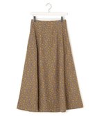 【ジェイプレスヨークストリート/J.PRESS YORK STREET】の【WOMEN】フラワープリント フレアスカート ライトグレー系5|ID: prp329100004632154 ipo3291000000035770547