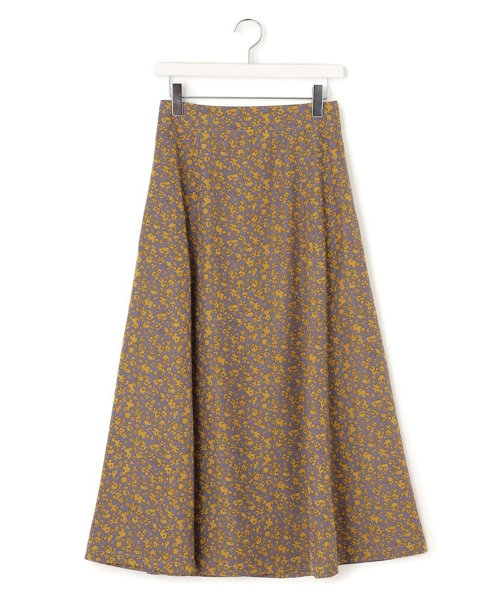 【ジェイプレスヨークストリート/J.PRESS YORK STREET】の【WOMEN】フラワープリント フレアスカート インテリア・キッズ・メンズ・レディースファッション・服の通販 founy(ファニー) ファッション Fashion レディースファッション Fashion for Women スカート Skirts Aライン・フレアスカート A-Line & Flared Skirts カットソー Cut and Sewn Top スニーカー Sneakers, Trainers ダウン Down, Puffer フラット Flat, Flat Shoes フラワー Flower, Floral フレア Flare, Flared プリント Print, Printed Pattern 無地 Plain, Solid Color A/W・秋冬 Autumn/Winter エレガント 上品 Elegant ライトグレー系5|ID: prp329100004632154 ipo3291000000035770547