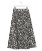 【ジェイプレスヨークストリート/J.PRESS YORK STREET】の【WOMEN】フラワープリント フレアスカート ブラック系5|ID: prp329100004632154 ipo3291000000035770549