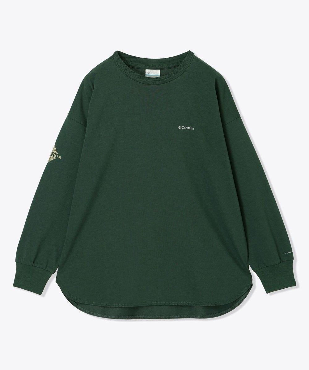 【コロンビア/Columbia】のColumbia/ ウィメンズジプシーバードロングスリーブクルー /コロンビア インテリア・キッズ・メンズ・レディースファッション・服の通販 founy(ファニー) 　ファッション　Fashion　レディースファッション　Fashion for Women　トップス・カットソー　Cut & Sew Tops　シャツ・ブラウス・オフィスカジュアル　Elegant Blouses & Button-Ups　ロングTシャツ・Tシャツ　Longline T-Shirts & Tees　カットソー・ベーシックTシャツ　Cut-and-Sewn Tops / Stretch Tees & Basics　カットソー　Cut and Sewn Top　ショルダー　Shoulder, Shoulder Strap　スリット　Slit, Slit Detail　スリーブ　Sleeve, Long Sleeve / Short Sleeve　テクスチャー　Texture, Textured Fabric　トレンド　Trend, Trending Now　ドロップ　Drop Shoulder, Dropped Style　フィット　Fit, Slim Fit　リラックス　Relax, Relaxed Fit　ルーズ　Loose, Oversized　ロング　Long, Long-Length　A/W・秋冬　Autumn/Winter　S/S・春夏　SS, Spring/Summer, Warm Season　新作・新入荷　New Arrivals / New In　夏　Summer　Dark Forest|ID: prp329100004632203 ipo3291000000033335039