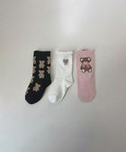 【エニィ/ANY / KIDS】の【3点セット】ソックス (くま) ブラウン|ID: prp329100004632916 ipo3291000000035824598