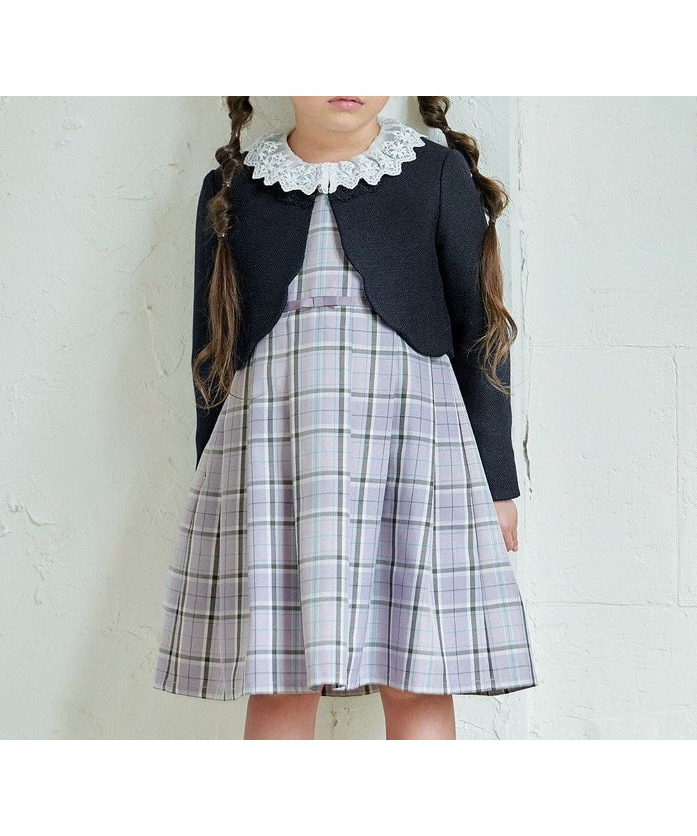 【エニィ/ANY / KIDS】のチェック柄ジャンパースカート インテリア・キッズ・メンズ・レディースファッション・服の通販 founy(ファニー) ファッション Fashion キッズファッション Fashion for Kids ワンピース Dresses おすすめ Recommended / Our Picks インナー Innerwear セレモニー Ceremony チェック Check, Plaid, Tartan ハンカチ Handkerchief, Hanky フレア Flare, Flared ポケット Pocket, Pocket Detail リボン Ribbon, Bow エレガント 上品 Elegant 入学式 Entrance Ceremony 夏 Summer 春 Spring S/S・春夏 SS, Spring/Summer, Warm Season 結婚式 Wedding ラベンダー|ID: prp329100004632930 ipo3291000000034294898