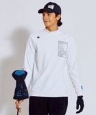 【ピーダブリュサーキュラス/PW CIRCULUS / MEN】の【吸水速乾 / UV遮蔽率99.5% UVカット / ストレッチ】【MEN】ロングスリーブモックT ゴルフ ホワイト系|ID: prp329100004632970 ipo3291000000034272786