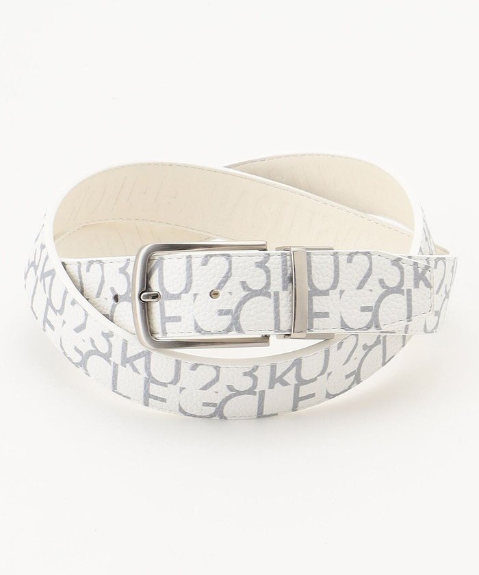 【23区 ゴルフ/23区GOLF / MEN】の【MEN】リバーシブルロゴベルト インテリア・キッズ・メンズ・レディースファッション・服の通販 founy(ファニー) https://founy.com/ ファッション Fashion メンズファッション Fashion for Men グラフィック Graphic, Graphic Design シンプル Simple, Minimal スタイリッシュ Stylish, Fashionable リバーシブル Reversible, Two-Sided エレガント 上品 Elegant |ID: prp329100004632971 ipo3291000000034220683