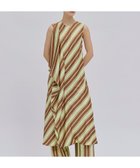 【ベイジ,/BEIGE,】の【洗える】GUILLABERT / ノースリーブドレス Lime×Camel|ID: prp329100004633174 ipo3291000000033348428