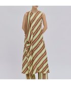 【ベイジ,/BEIGE,】の【洗える】GUILLABERT / ノースリーブドレス Lime×Camel|ID: prp329100004633174 ipo3291000000033709132