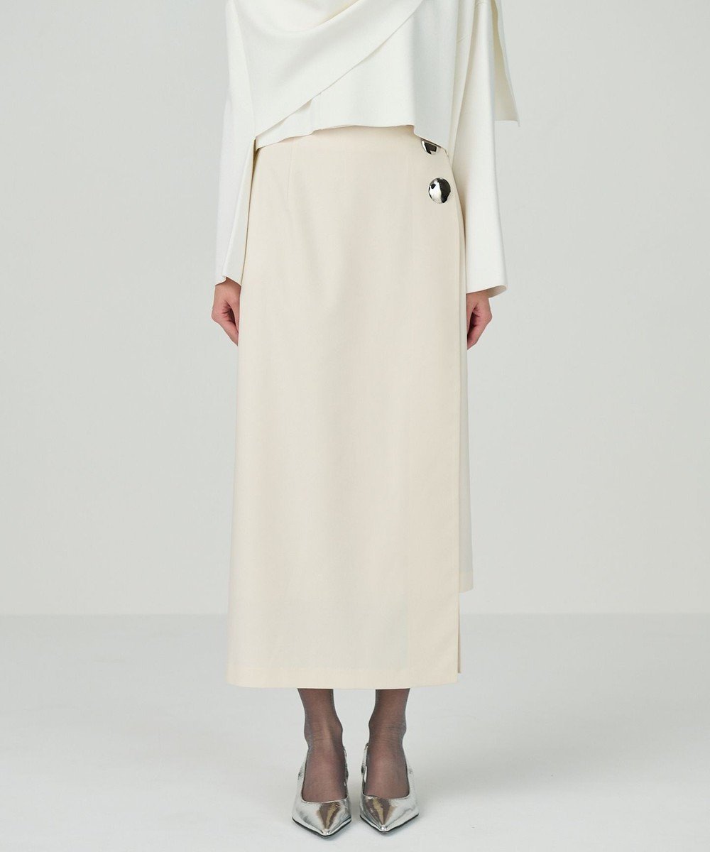 【グレース コンチネンタル/GRACE CONTINENTAL】のラップタイトスカート 人気、トレンドファッション・服の通販 founy(ファニー) 　ファッション　Fashion　レディースファッション　Fashion for Women　スカート　Skirts　おすすめ　Recommended / Our Picks　コンシャス　Conscious, Bodycon　タイトスカート　Pencil Skirt, Tight Skirt　ツイル　Twist, Twisted Detail　メタル　Metal, Metal Parts　ラップ　Wrap, Wrap Design　夏　Summer　S/S・春夏　SS, Spring/Summer, Warm Season　A/W・秋冬　Autumn/Winter　 other-1|ID: prp329100004633510 ipo3291000000033353999