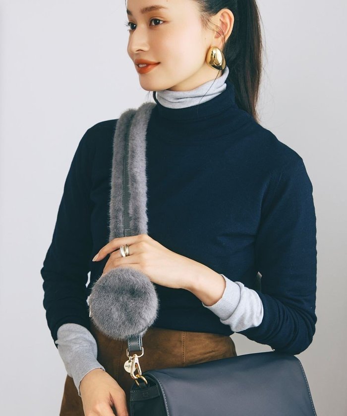 【トプカピ/TOPKAPI】の【TREASURE TOPKAPI】ムートンポーチ付き ショルダーベルト / スマホストラップ インテリア・キッズ・メンズ・レディースファッション・服の通販 founy(ファニー) https://founy.com/ ファッション Fashion レディースファッション Fashion for Women ベルト&ウエストマーク Belts & Waist Accessories ポーチ&ミニバッグ Pouches & Mini Bags ショルダー Shoulder, Shoulder Strap シンプル Simple, Minimal スマホ Smartphone, Mobile Device スマート Smart, Elegant ポーチ Pouch, Small Case ラウンド Round, Round Neck リップ Lip, Lip Motif A/W・秋冬 Autumn/Winter |ID: prp329100004633616 ipo3291000000033499134
