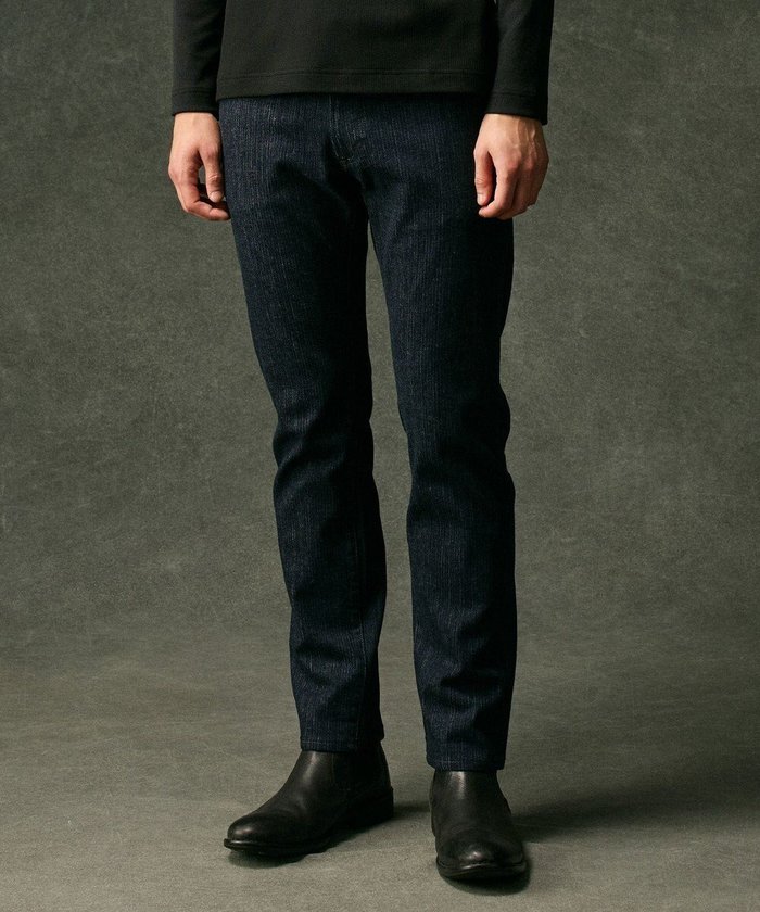 【ジョセフ アブード/JOSEPH ABBOUD / MEN】の【ストレッチ/JAPANファブリック/きれいめ】ストライプジャカード デニム インテリア・キッズ・メンズ・レディースファッション・服の通販 founy(ファニー) https://founy.com/ ファッション Fashion メンズファッション Fashion for Men ボトムス Bottoms デニムパンツ・ジーンズ Denim Pants シンプル Simple, Minimal ジャカード／ジャガード Jacquard, Woven Pattern ジャケット Jacket, Outerwear ストライプ Stripe, Striped Pattern ストレッチ Stretch, Stretchy Fabric デニム Denim, Jeans Material ファブリック Fabric, Textile A/W・秋冬 Autumn/Winter おすすめ Recommended / Our Picks エレガント 上品 Elegant |ID: prp329100004633634 ipo3291000000034177116