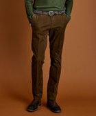【ジョセフ アブード/JOSEPH ABBOUD / MEN】の【ウエストも伸びる!/2WAYストレッチ/暖かい/オーガニック】オーガニックコットン ウオーム パンツ ダークブラウン系|ID: prp329100004633639 ipo3291000000033564019