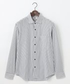 【ジョセフ アブード/JOSEPH ABBOUD / MEN】の【綿100%・自然なストレッチ】マイクロストライプジャージー シャツ ダルブルー系1|ID: prp329100004633641 ipo3291000000033357114